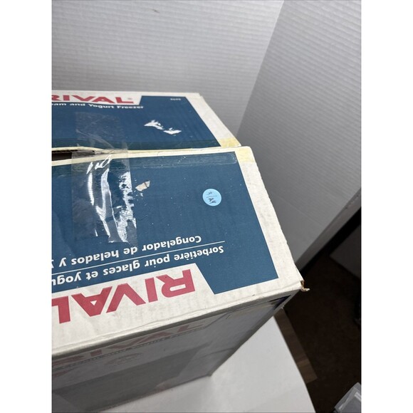 Vintage Rival Electric Ice Cream Freezer Maker 6 Qt Quart Model 8605 USA Green - Picture 16 of 16